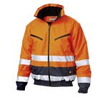 Bomber alta visibilità Siggi, arancione/blu