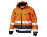 Bomber alta visibilità Siggi, arancione/blu