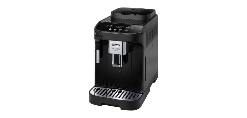 Espresso machine coffee beans Delonghi Magnifica Evo black