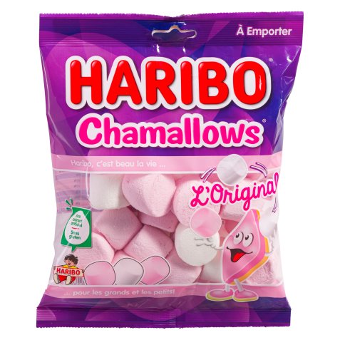 Snoep Chamallows Haribo - zakje van 100 g