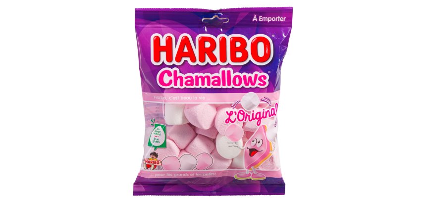 Guimauves Chamallows Haribo - Sachet de 100 g