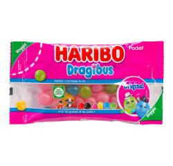 Bonbons Dragibus Haribo - Sachet de 50 g