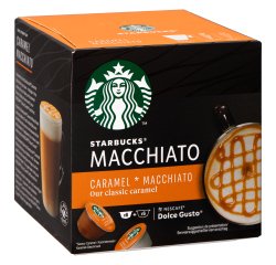 Coffee capsules Starbucks Dolce Gusto Caramel Macchiato - Box of 24