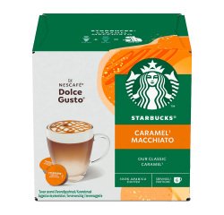 Capsules de café Starbucks Dolce Gusto Macchiato caramel - Boîte de 24