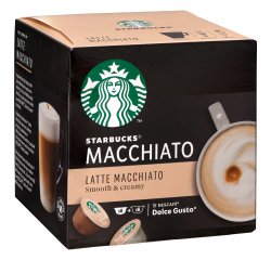 Coffee capsules Starbucks Dolce Gusto Macchiato - Box of 24