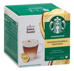 Coffee capsules Starbucks Dolce Gusto Vanilla Macchiato - Box of 24