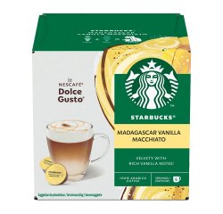 Capsules de café Starbucks Dolce Gusto Macchiato vanille - Boîte de 24