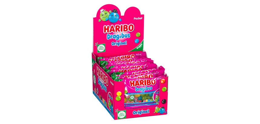 Bonbons Dragibus Haribo - Sachet de 50 g
