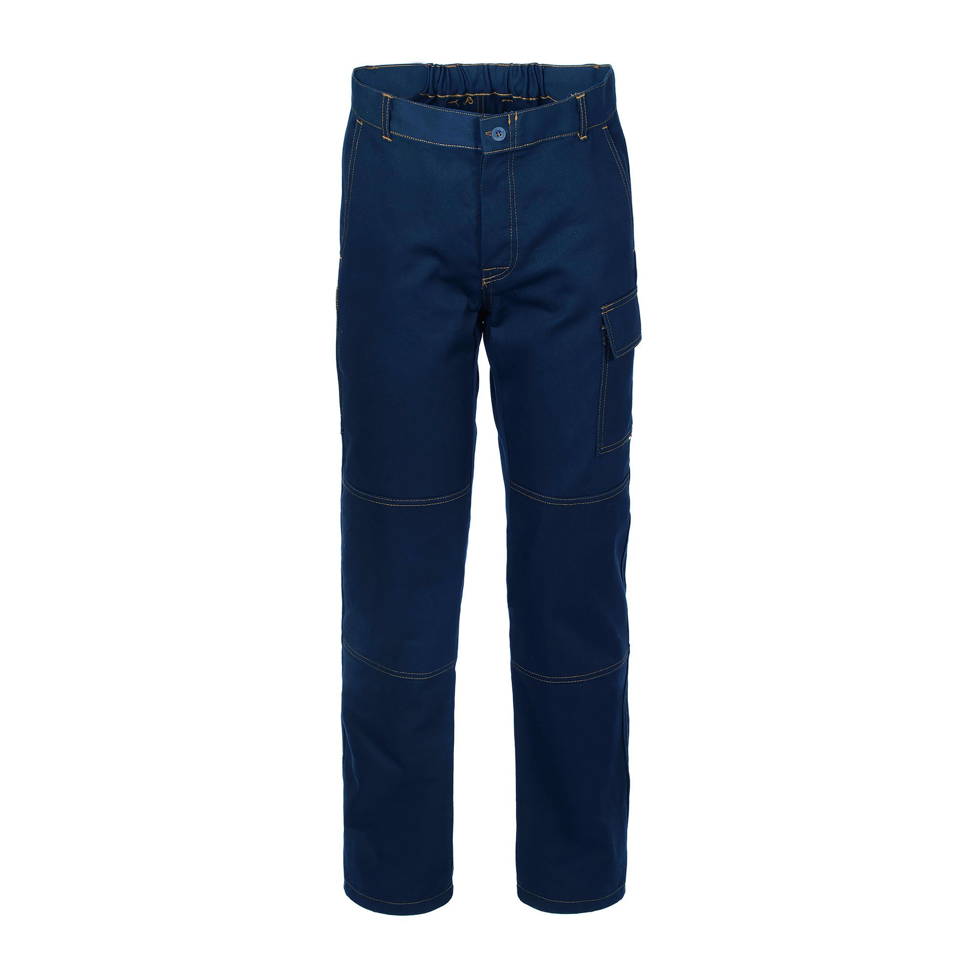 Pantalone Da Lavoro Rossini Adelaide - 100% Cotone Twill, Elastico Ai Fianchi, Tasconi Laterali, Certificato