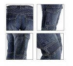 Jeans da lavoro multitasche Siggi Biker, blu