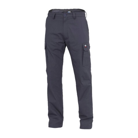Pantalone da lavoro multitasche Siggi Amsterdam Ripstop Warm, grigio