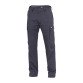 Pantalone da lavoro multitasche Siggi Amsterdam Ripstop Warm, grigio