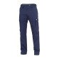 Pantalone da lavoro multitasche Siggi Amsterdam Ripstop, blu