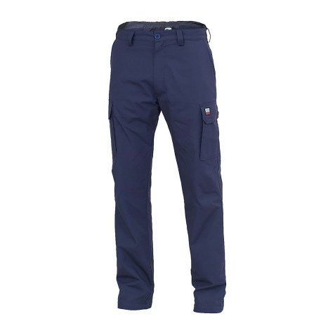 Pantalone da lavoro multitasche Siggi Amsterdam Light, blu