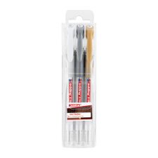 Penna gel stick Edding 2185 tratto medio assortita 3 pezzi