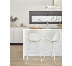 Tabouret Brighter blanc hauteur 75 cm