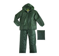 Completo antipioggia Rossini Clipper HH305, verde