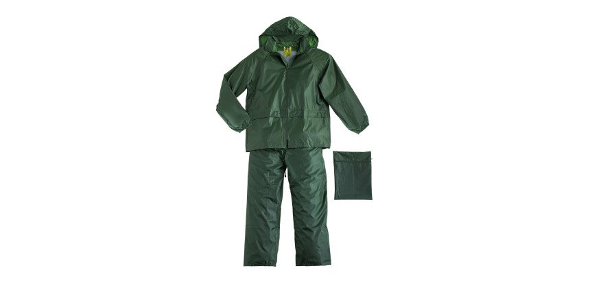 Completo antipioggia Rossini Clipper HH305, verde