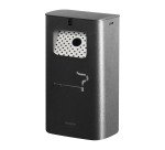 Posacenero a parete in metallo nero