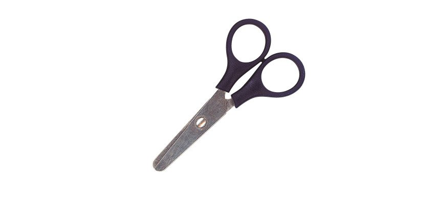 Ambidextrous scissors round tip Wonday 10 cm