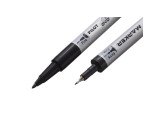 Marqueur permanent Pilot Twin double pointe fine et moyenne noir