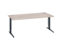 Rechte werkpost aanpasbaar in de hoogte L-vormig onderstel Metal Plus Bruneau Excellens