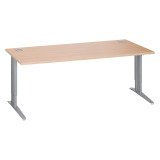 Mesa recta Excellens patas regulables Metal Plus