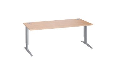 Mesa recta Excellens patas regulables Metal Plus