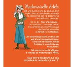 Café en grains Terramoka Mademoiselle Adèle Bio 100 % Arabica - paquet de 500 g