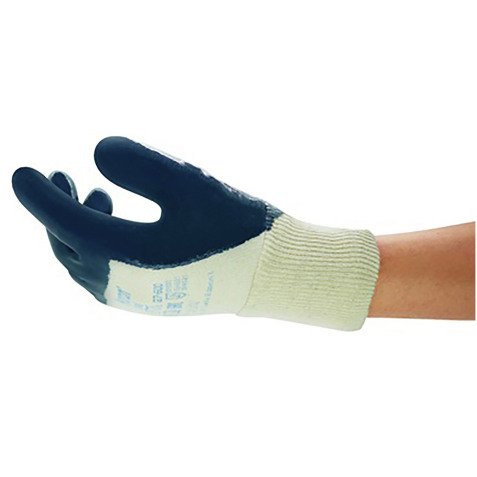 Guanti Ansell ActivArmr® Hycron® 27-600 in nitrile blu, 12 paia