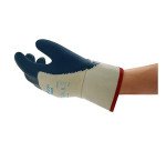 Guanti Ansell ActivArmr® Hycron® 27-607 in nitrile blu, 12 paia