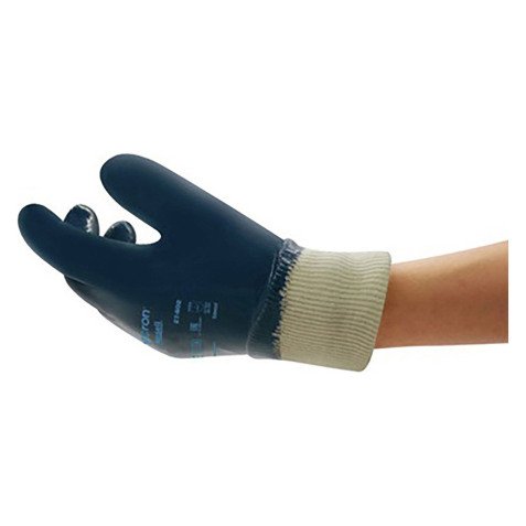 Guanti Ansell ActivArmr® Hycron® 27-602 in nitrile blu, 12 paia