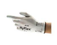 Guanti Ansell HyFlex® 48-100 in poliuretano bianco, 12 paia