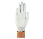 Guanti Ansell HyFlex® 48-100 in poliuretano bianco, 12 paia