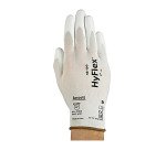 Guanti Ansell HyFlex® 48-100 in poliuretano bianco, 12 paia