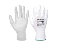 Guanti Portwest A120 in poliuretano bianco, 12 paia