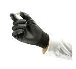 Guanti Ansell HyFlex® 48-101 in poliuretano nero, 12 paia