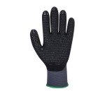 Guanti Portwest A351 in schiuma di nitrile puntinato nero, 12 paia