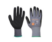 Guanti Portwest A350 in schiuma di nitrile sabbiato nero, 12 paia