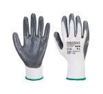 Guanti Portwest A310 Flexo Grip in nitrile grigio, 12 paia