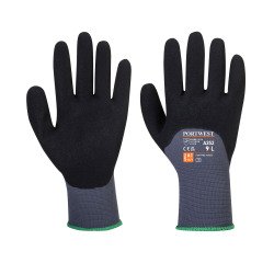 Guanti Portwest A352 in schiuma di nitrile sabbiato nero, 12 paia