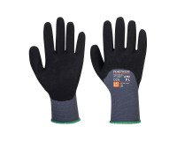 Guanti Portwest A352 in schiuma di nitrile sabbiato nero, 12 paia