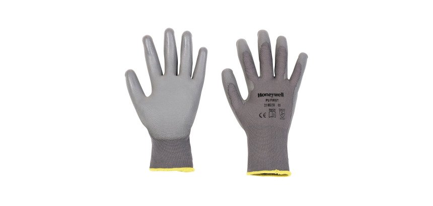 Guanti Honeywell PU First in poliuretano grigio, 10 paia