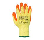 Guanti Portwest A150 Classic Grip in lattice arancione, 12 paia