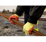 Guanti Portwest A150 Classic Grip in lattice arancione, 12 paia