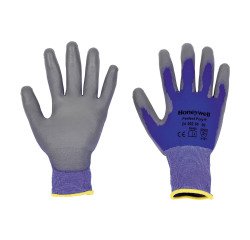 Guanti Honeywell Perfect Poly® Skin in poliuretano grigio, 10 paia