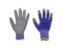 Guanti Honeywell Perfect Poly® Skin in poliuretano grigio, 10 paia