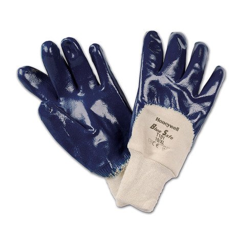 Guanti Honeywell Bluesafe T101 in nitrile blu, 12 paia