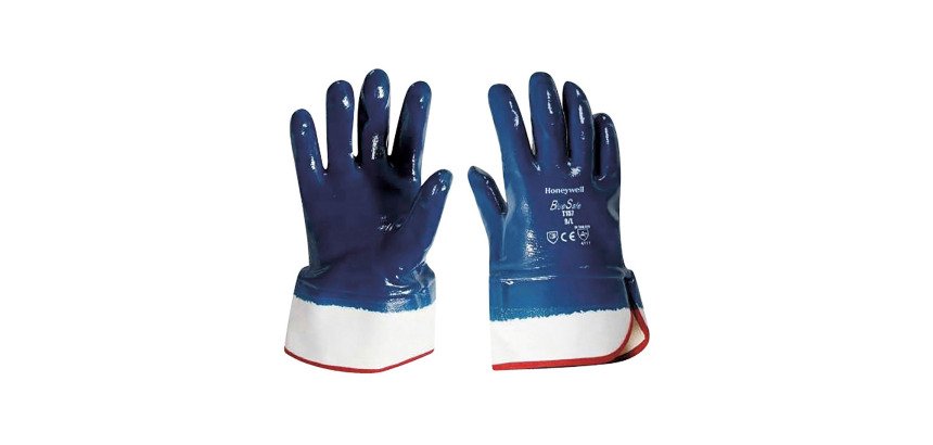 Guanti PIP Bluesafe T157 in nitrile blu, 12 paia