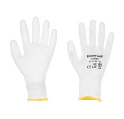 Guanti Honeywell PU First in poliuretano bianco, 10 paia